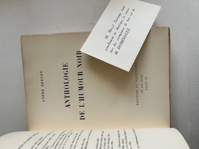 BRETON (André). — Anthologie de l'humour noir. (Réf. 23448)