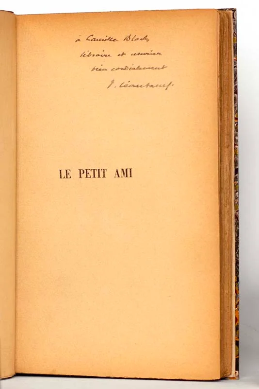 LEAUTAUD (Paul). — Le Petit ami. (Réf. 23652)