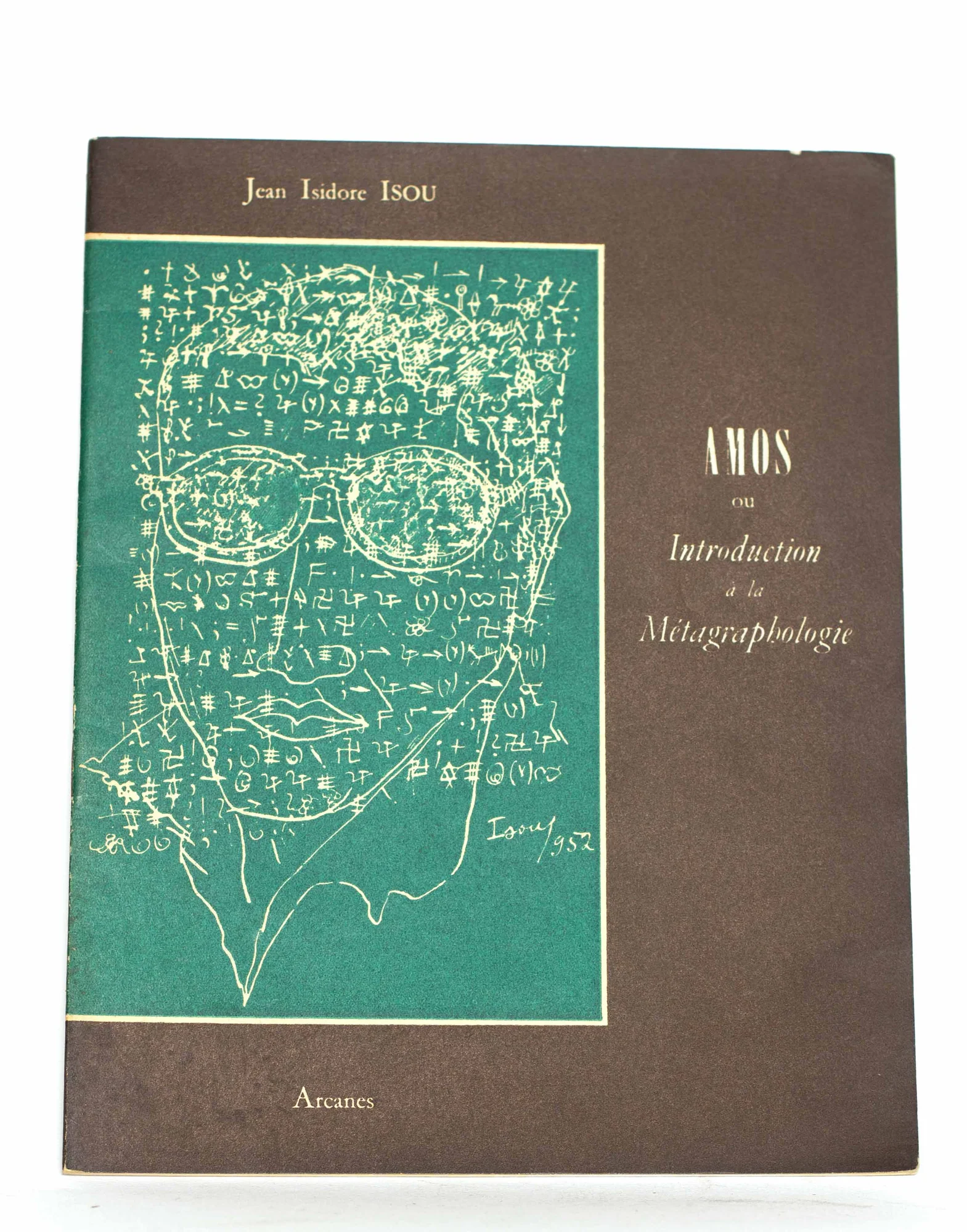 ISOU (JEAN ISIDORE). — Amos ou Introduction à la Metagraphologie (Réf. 23712)