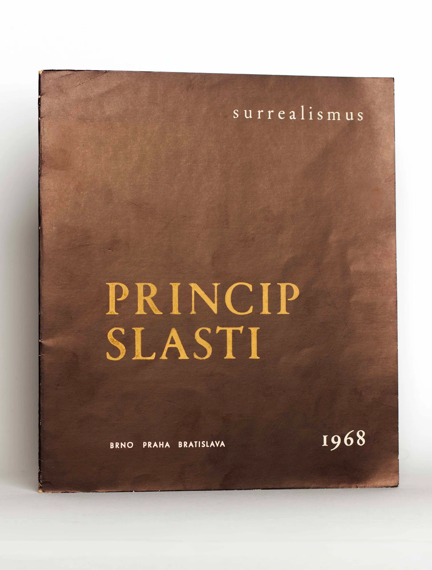 (Surrealismus). BOUNOURE (Vincent), COURTOT (Claude), PIERRE (José). AUDOIN (Philippe), Hrstka (Jaroslav), etc. — Princip Slasti. Surrealismus. (Réf. 23843)