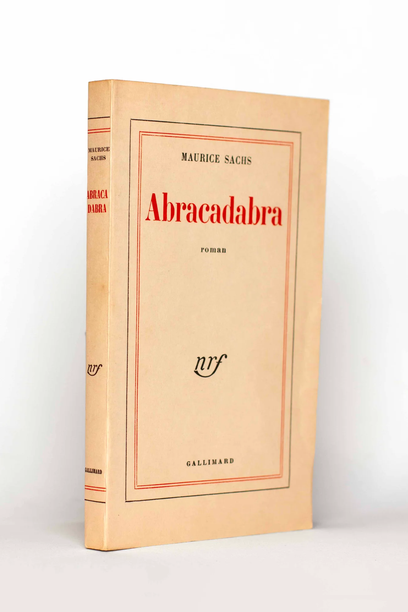 SACHS (Maurice). — Abracadabra. (Réf. 23847)