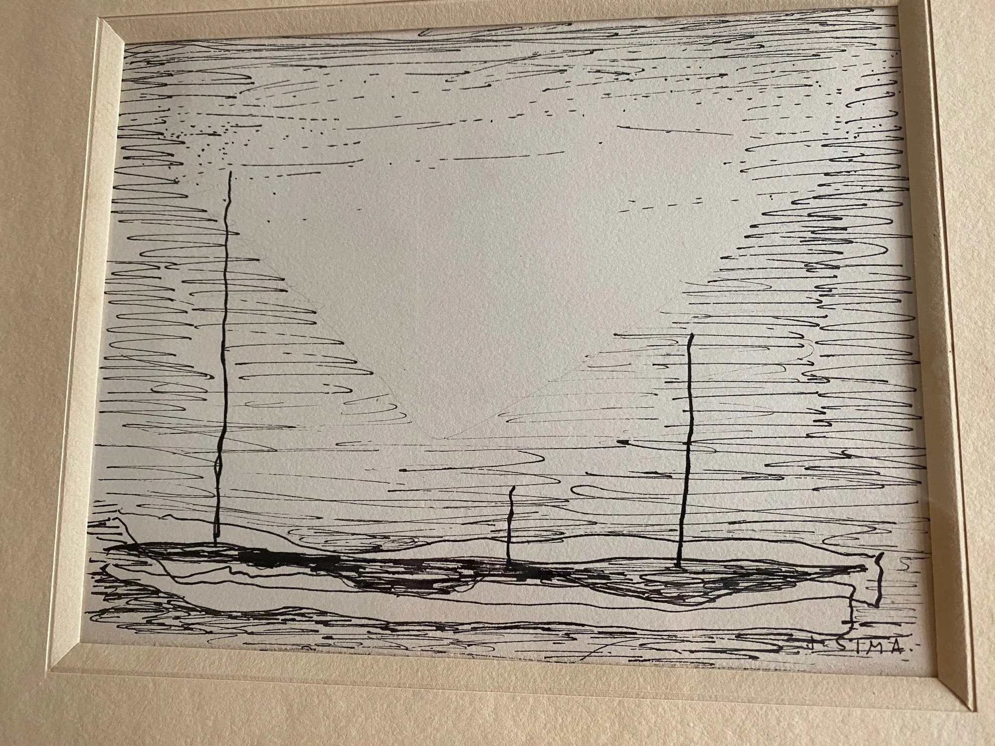 SIMA (Joseph) — Terre, 1959. (Réf. 23873)