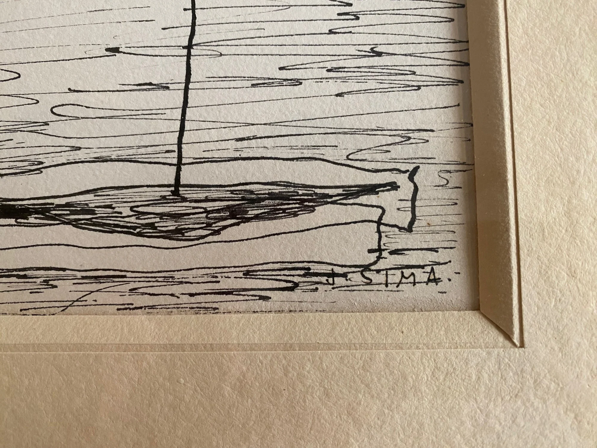 SIMA (Joseph) — Terre, 1959. (Réf. 23873)