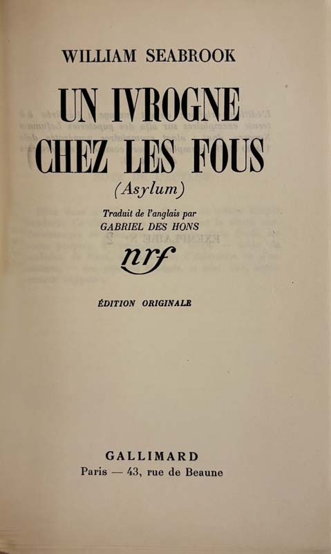 Un ivrogne chez les fous (Asylum). — planche 2