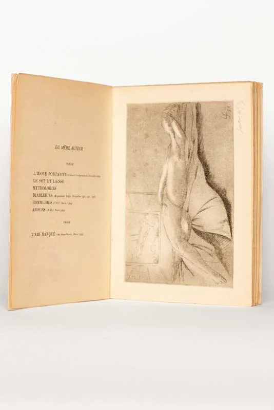 SURVAGE (Léopold). MELOT DU DY. — A l’Amie dormante. (Réf. 23911)