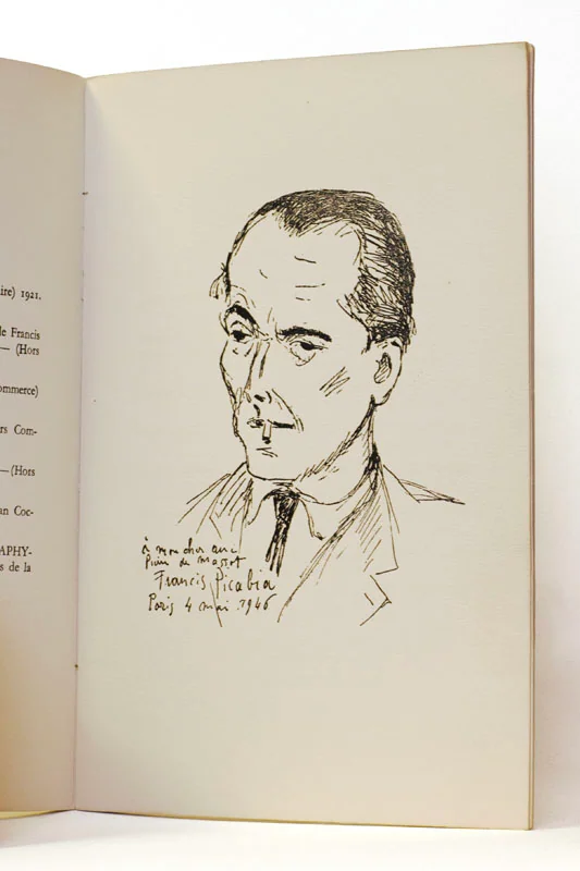 MASSOT (Pierre de). — 5 poèmes, avec un portrait de l'auteur par Francis Picabia. (Réf. 23917)