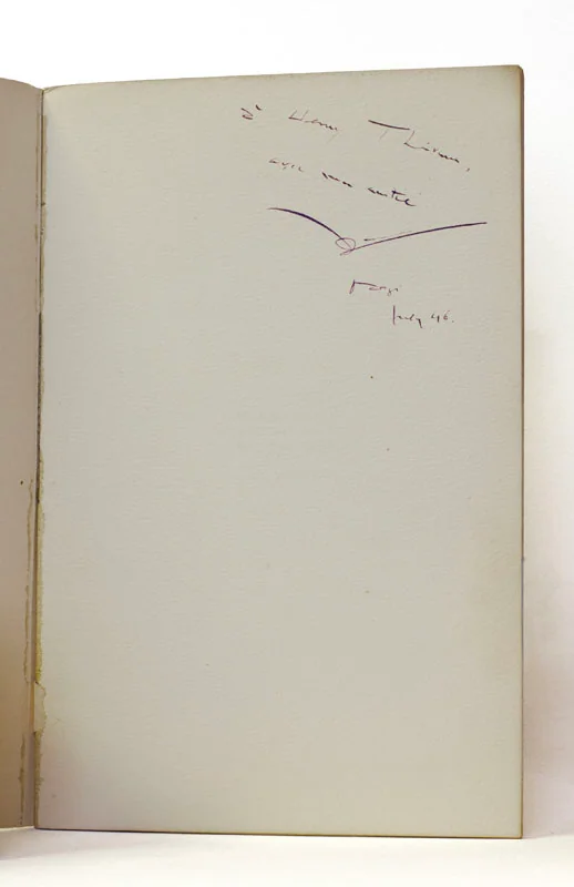 MASSOT (Pierre de). — 5 poèmes, avec un portrait de l'auteur par Francis Picabia. (Réf. 23917)