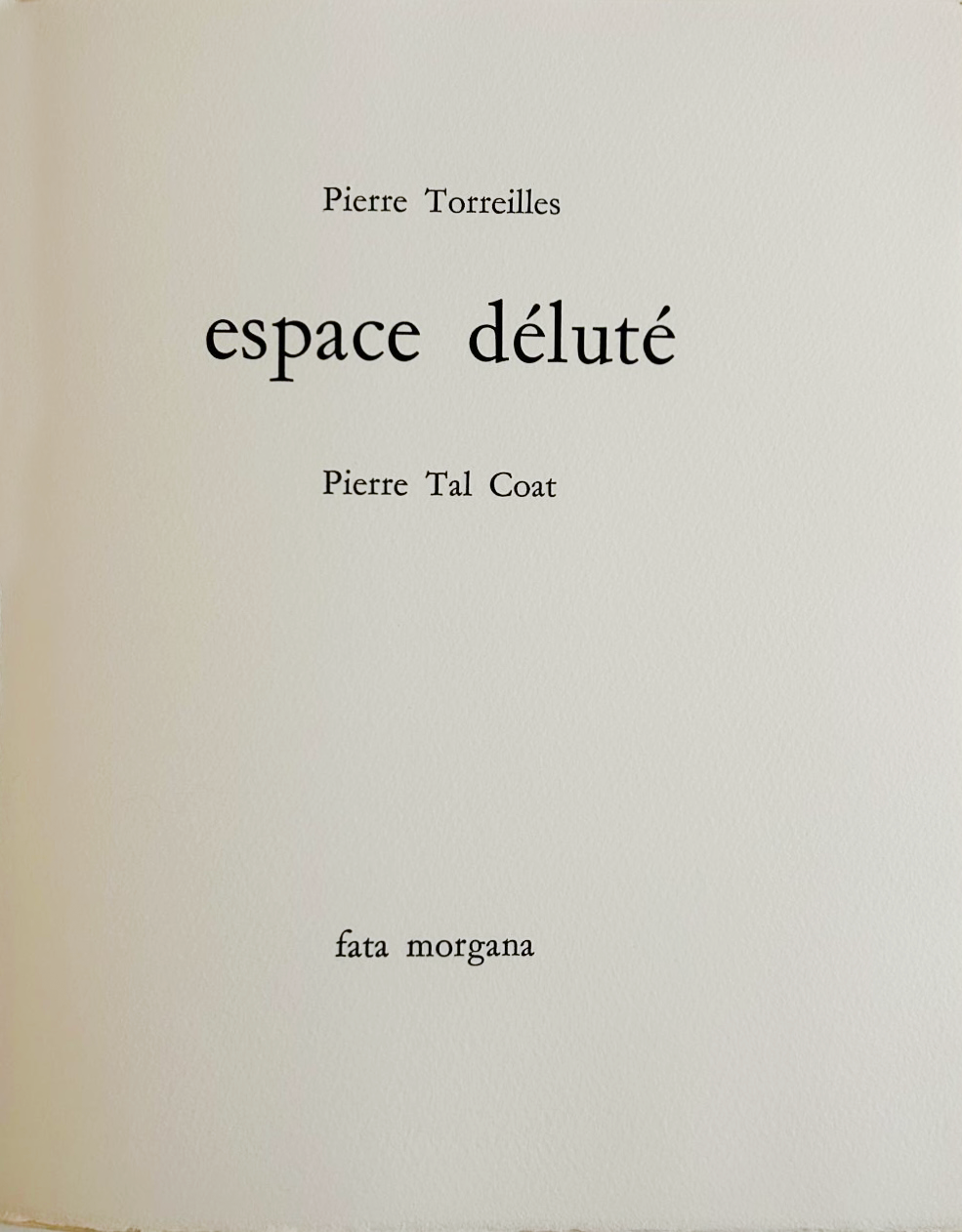 Espace déluté. — planche 3