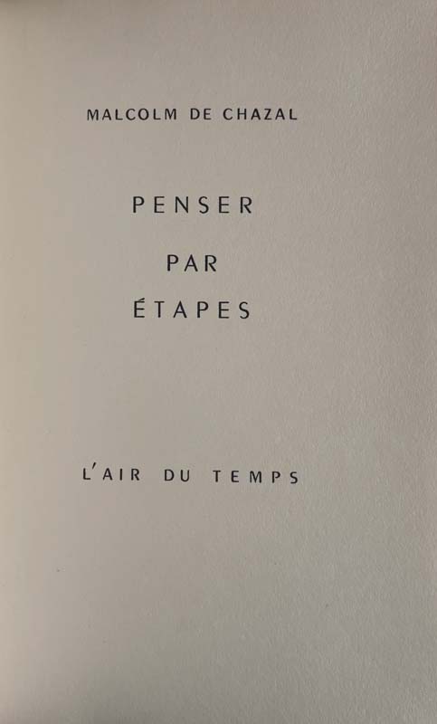 Penser par étapes. — planche 3