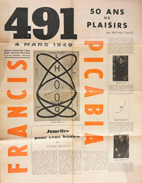 PICABIA (Francis). — 491. 50 Ans de Plaisir. (Réf. 24100)