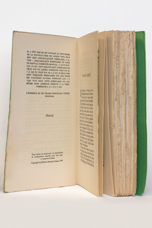 MORAND (Paul). — L'Eau sous les ponts. (Réf. 24436)