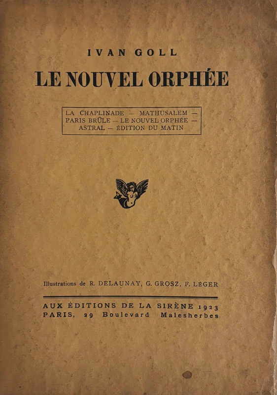 GOLL (Yvan). — Le Nouvel Orphée. (Réf. 24541)