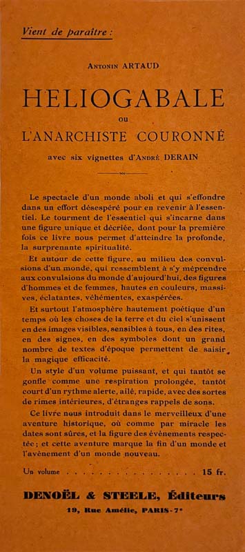 Héliogabale ou l’anarchiste couronné. — planche 4