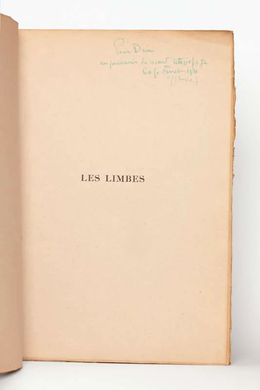(Lurçat). CINGRIA (Charles-Albert). — Les Limbes. (Réf. 24575)