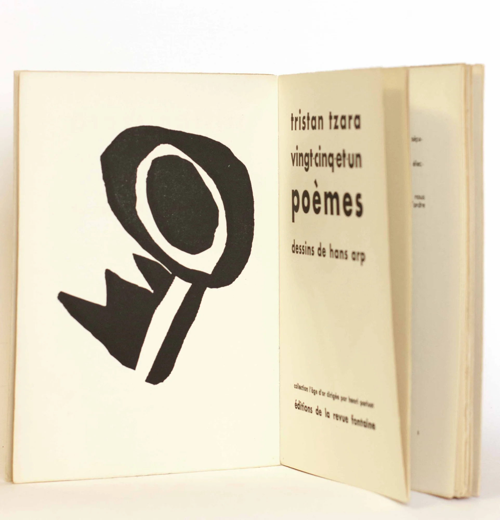 TZARA (Tristan). ARP (Hans). — Vingt-cinq et un poèmes. (Réf. 24631)
