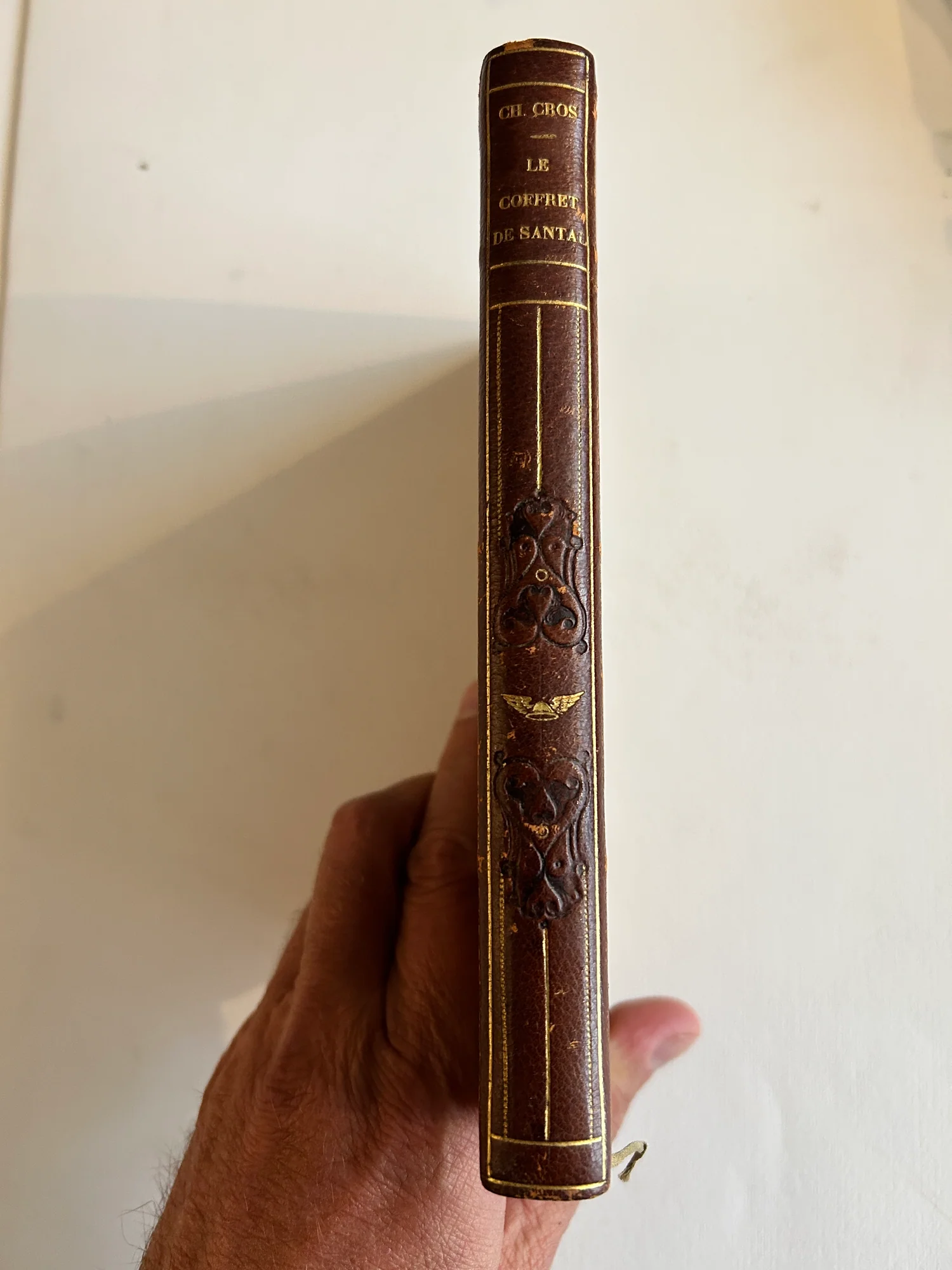 CROS (Charles). — Le Coffret de santal. (Réf. 24639)