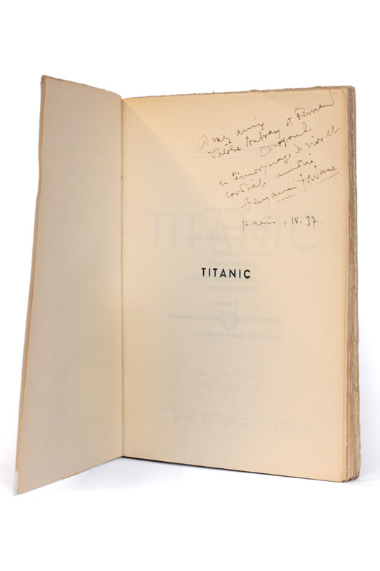 FONDANE (Benjamin). — Titanic. (Réf. 24648)