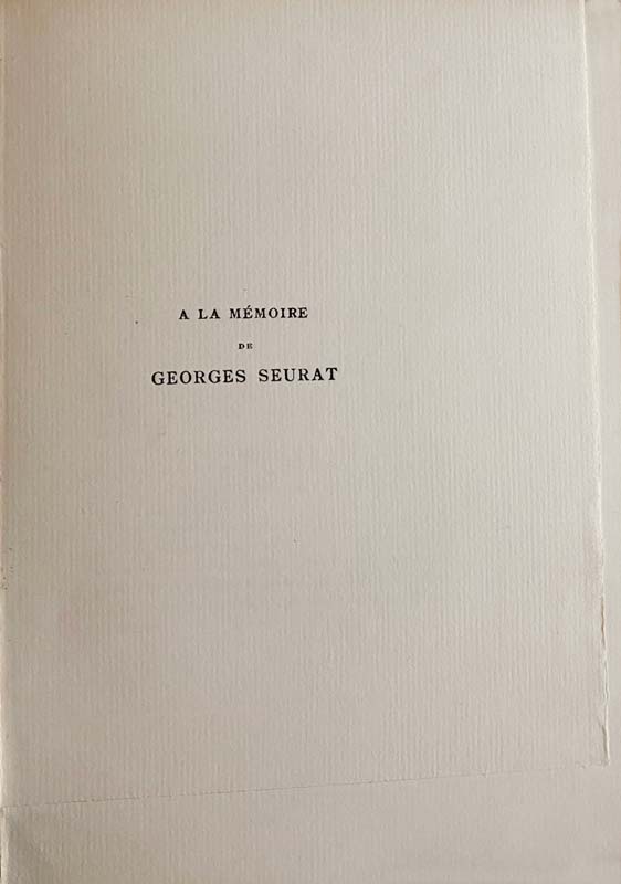 D’Eugène Delacroix au Néo-Impressionnisme. — planche 2