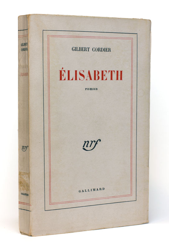 ROHMER (Éric) sous le pseudonyme de Gilbert CORDIER. — Élisabeth. (Réf. 24758)