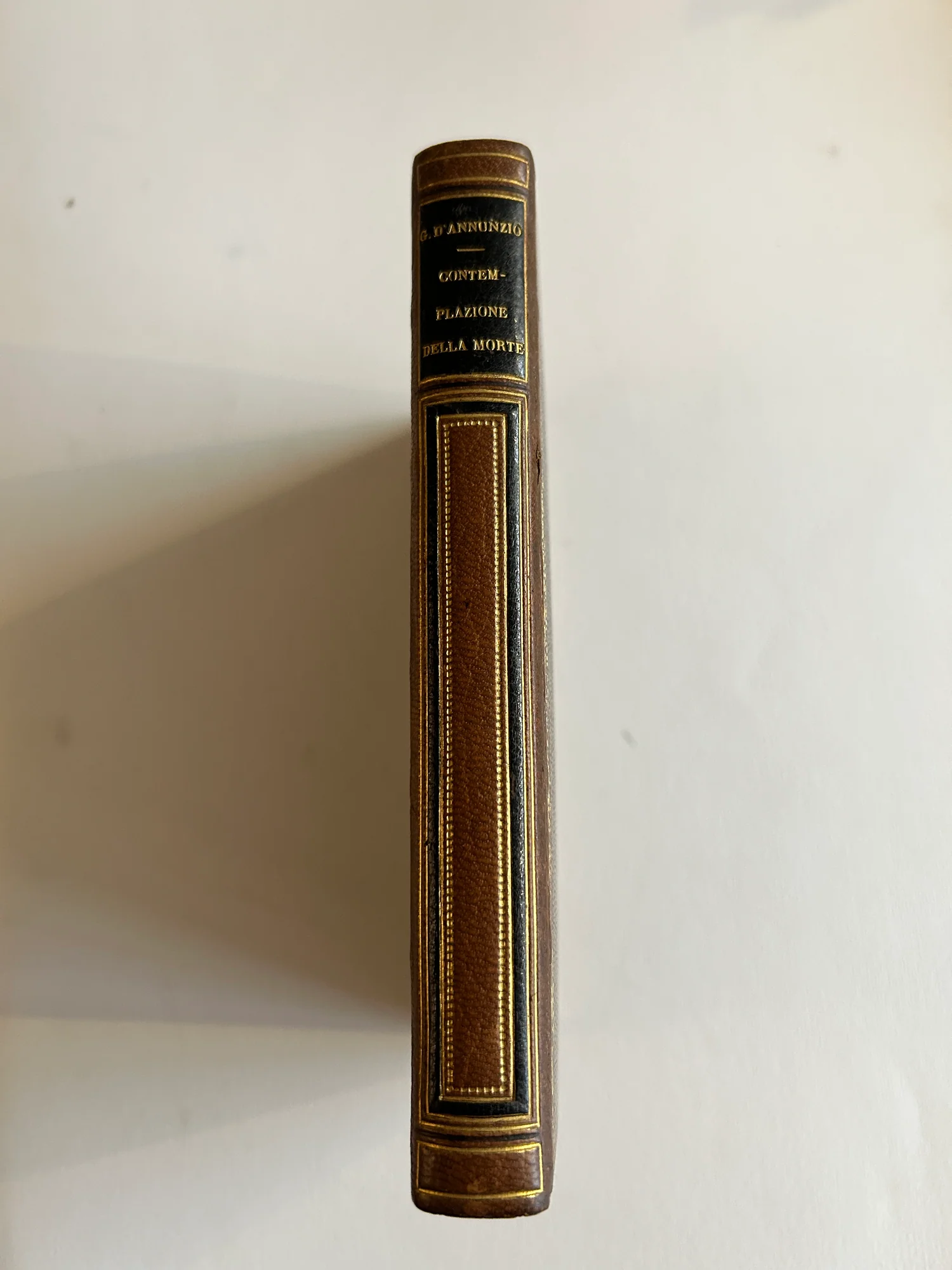 D’ANNUNZIO (Gabriele). BROOKS (Romaine). — Contemplazione della Morte. (Réf. 24762)