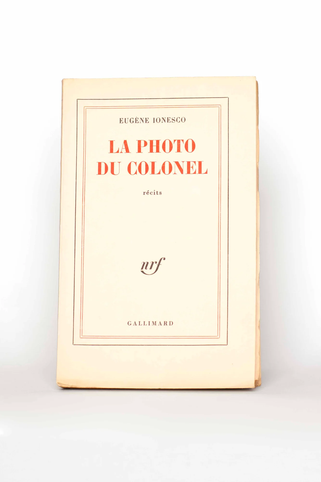 IONESCO (Eugène). — La photo du colonel. (Réf. 25001)