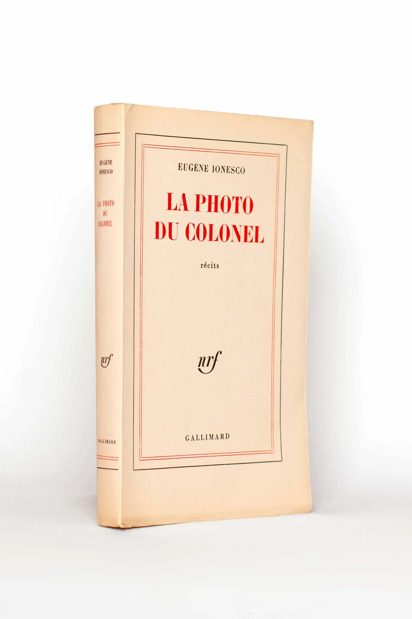 IONESCO (Eugène). — La photo du colonel. (Réf. 25001)