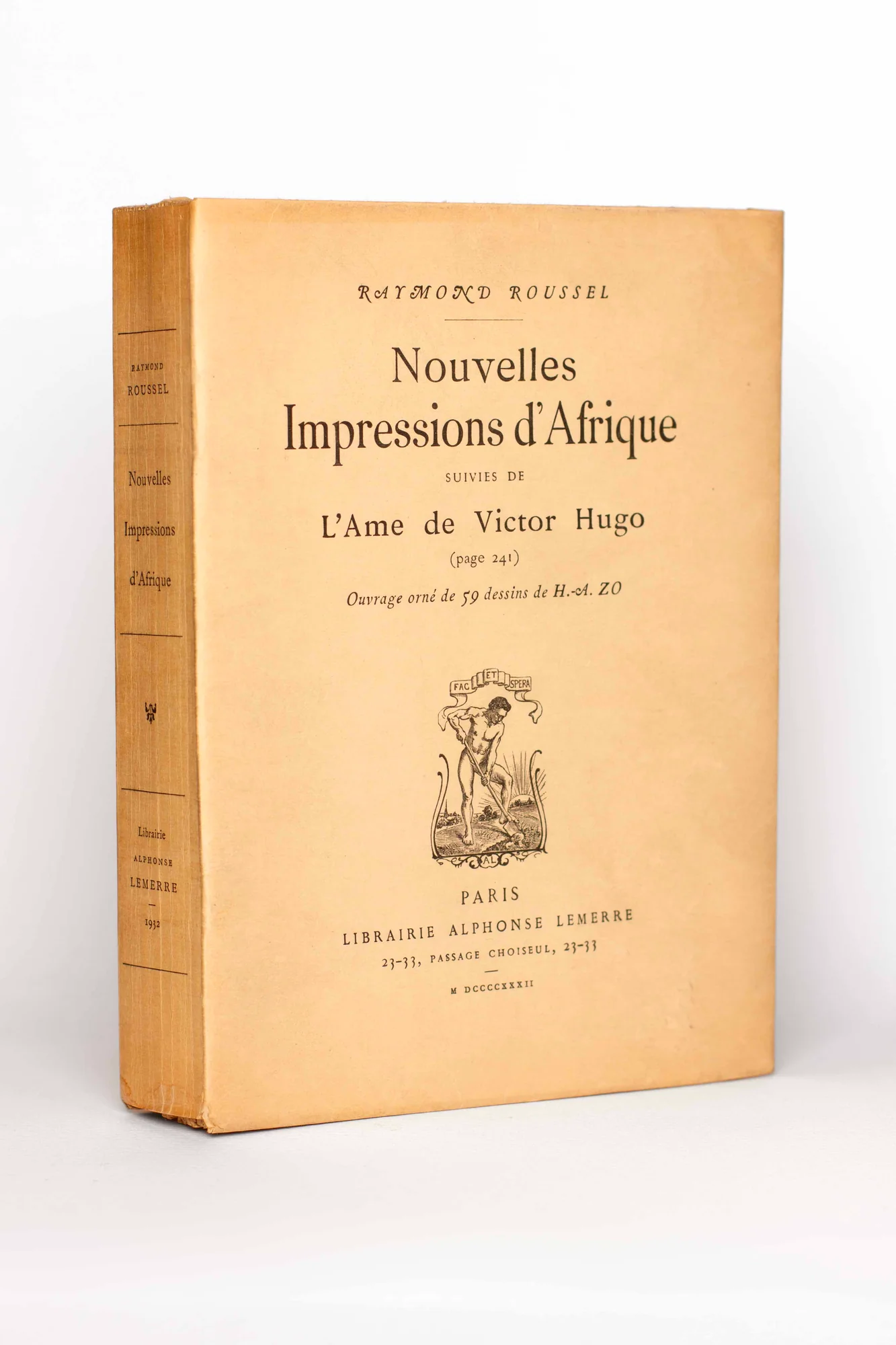 ROUSSEL (Raymond). — Nouvelles Impressions d’Afrique. (Réf. 25124)