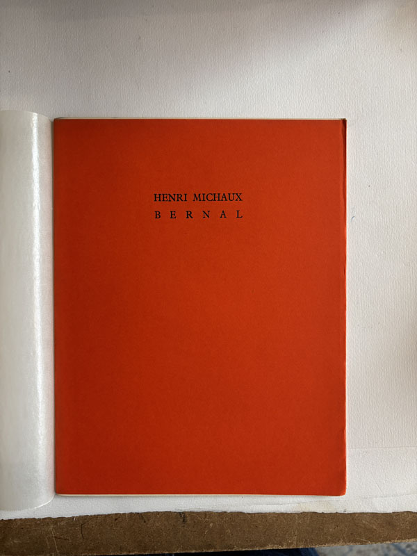 MICHAUX (Henri). — Sifflets dans le temple. (Réf. 25160)