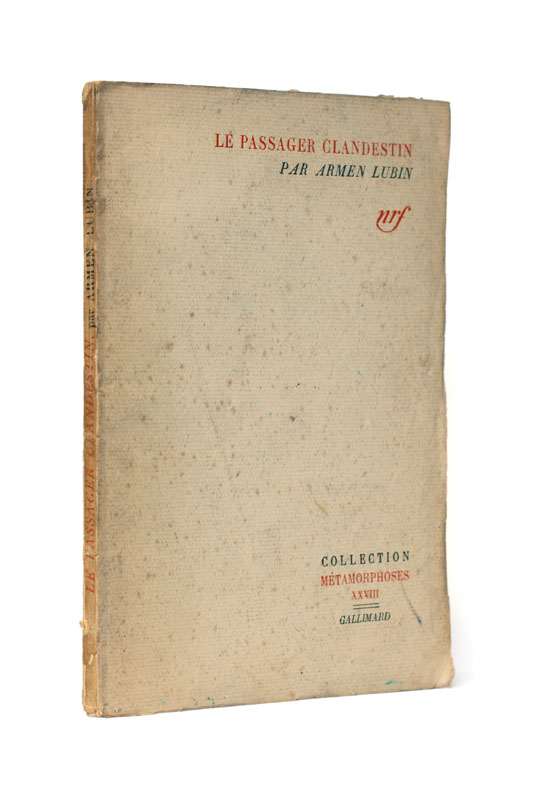 LUBIN (Armen). — Le passager clandestin. (Réf. 25223)