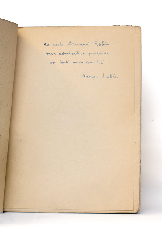 LUBIN (Armen). — Le passager clandestin. (Réf. 25223)