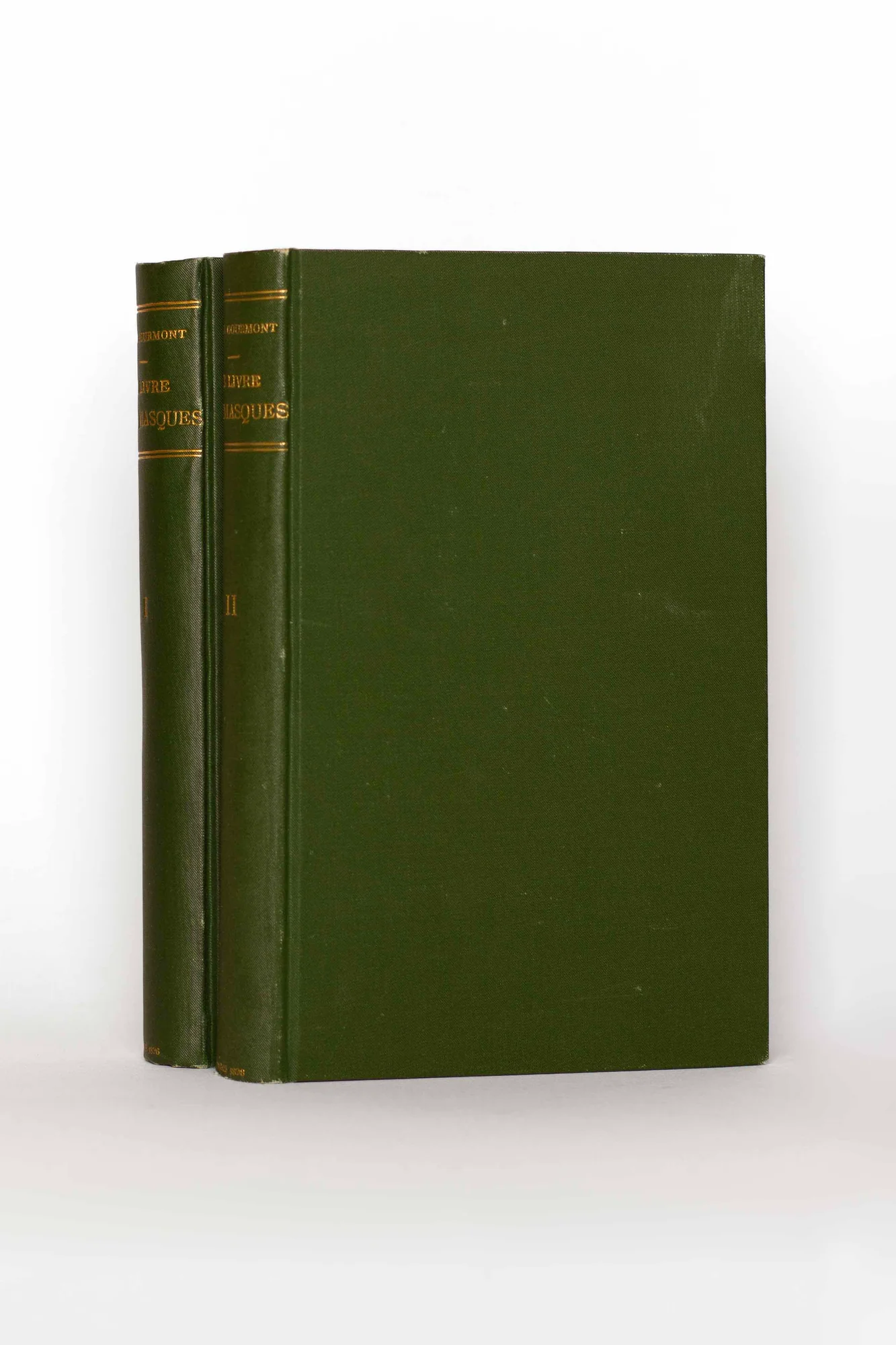 GOURMONT (Remy de). VALLOTTON (Félix). — Le Livre des Masques. Le IIème Livre des Masques. Portraits symbolistes. Gloses et documents sur les écrivains d'hier et d'aujourd'hui. (Réf. 25323)