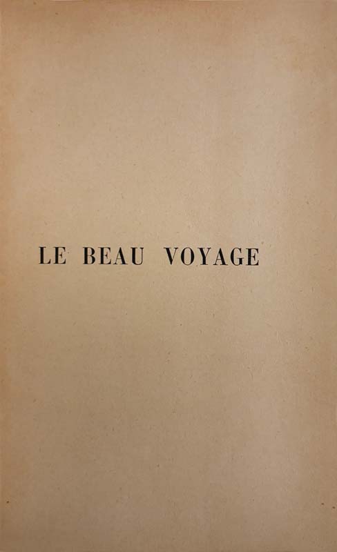 Le Beau Voyage - Poésies. — planche 4