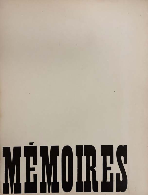 Mémoires. Structures portantes d'Asger Jorn. — planche 3