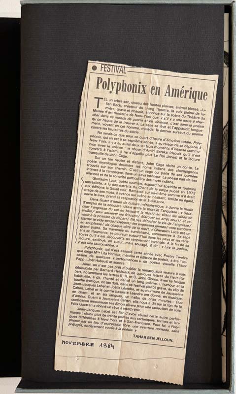 THEATRE DE BOUCHE. — planche 2