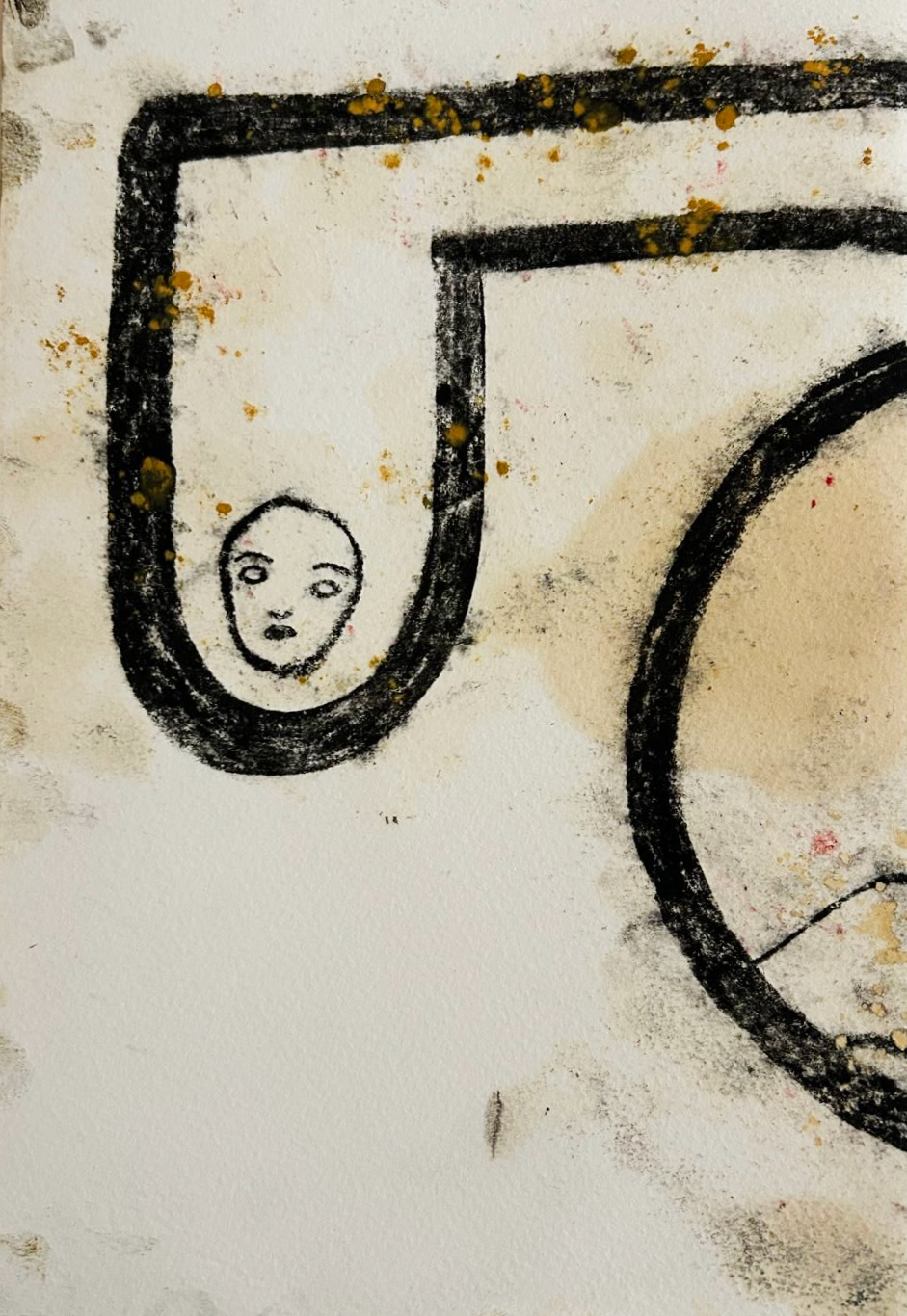 Dans la chambre du silence. Nella stanza del silenzio. — planche 2