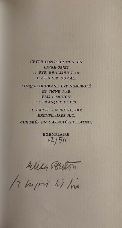Oeuvres complètes. Préface d'André BRETON. Édition établie et annotée par François DI DIO. — planche 5