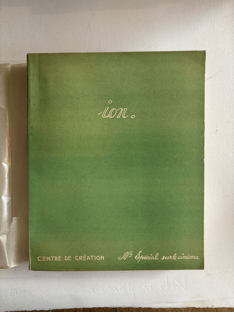 (DEBORD). ION, Centre de Création, Numéro spécial sur le cinéma. — ION. Centre de Création. Numéro spécial sur le cinéma. (Réf. 25729)