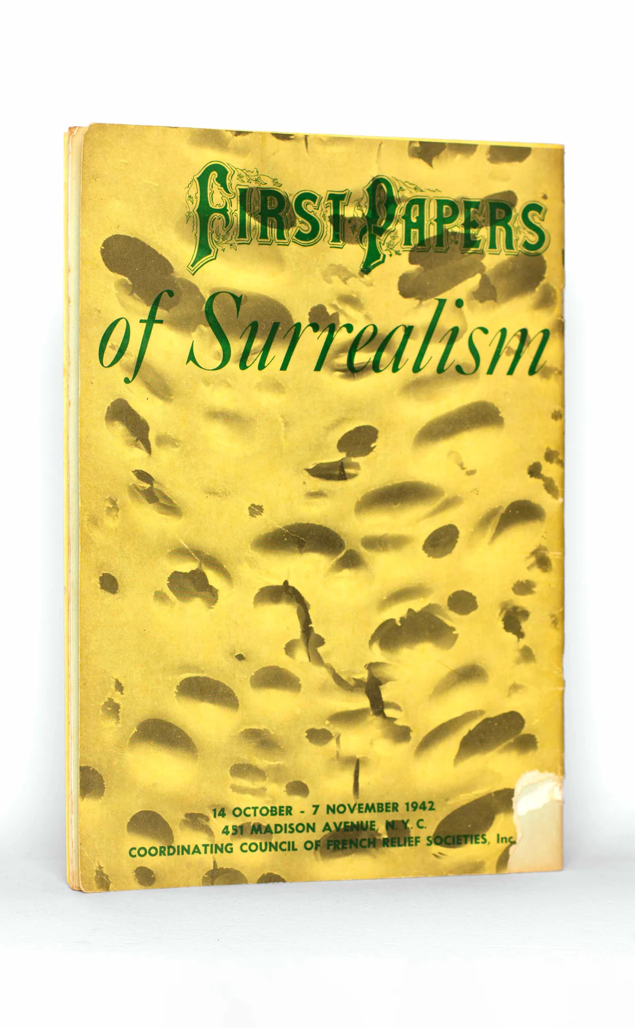 DUCHAMP (Marcel). BRETON (André). — First Papers of Surrealism. (Réf. 25742)