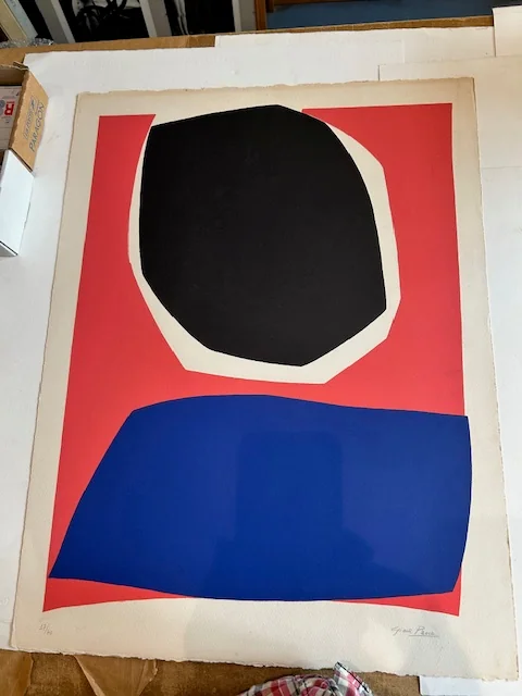PANE (Gina). — Sans titre. 1968. Lithographie originale en couleurs. (Réf. 25765)
