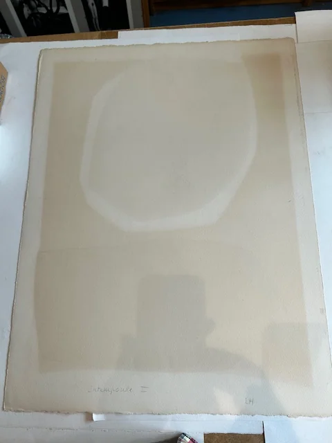 PANE (Gina). — Sans titre. 1968. Lithographie originale en couleurs. (Réf. 25765)