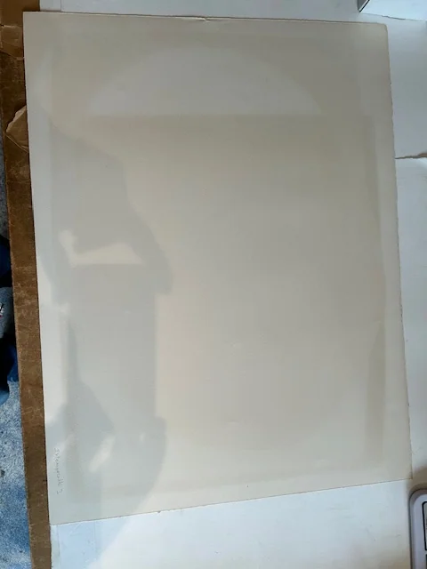 PANE (Gina). — Lithographie intemporelle I. 1970. Lithographie originale en couleurs. (Réf. 25766)