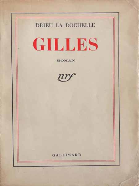 Gilles. — couverture