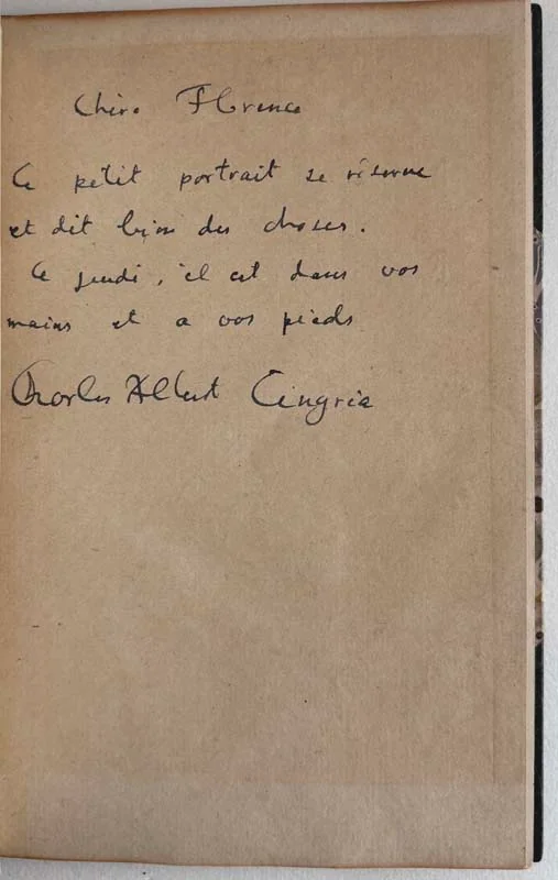 CINGRIA (Charles-Albert). — Pendeloques alpestres. (Réf. 25855)