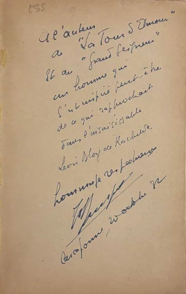 BOUSQUET (Joe). — Il ne fait pas assez noir. (Réf. 25869)