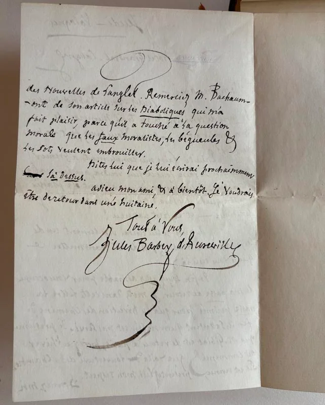 BARBEY D'AUREVILLY (Jules). — Les Diaboliques. (Réf. 25909)