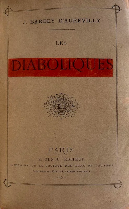 BARBEY D'AUREVILLY (Jules). — Les Diaboliques. (Réf. 25909)