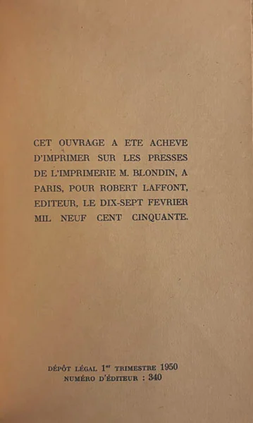 ROSSI  (Jean Baptiste). — LES MAL PARTIS. (Réf. 25932)