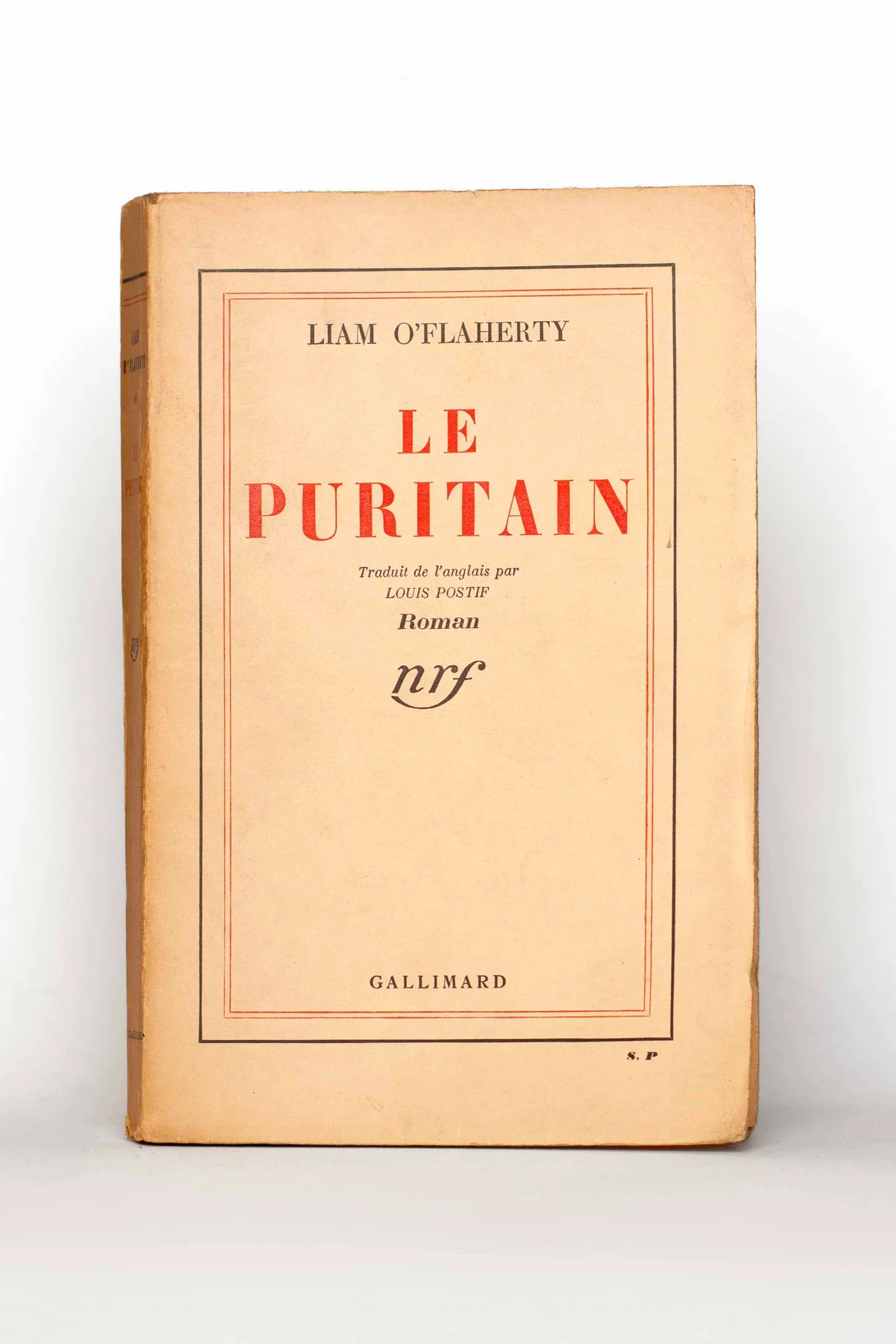 O'FLAHERTY (Liam). — Le puritain. (Réf. 25942)
