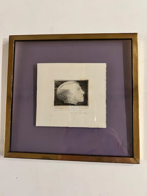 MARCOUSSIS (Louis). HUGNET (Georges). — Portrait de Georges Hugnet. (Réf. 25946)