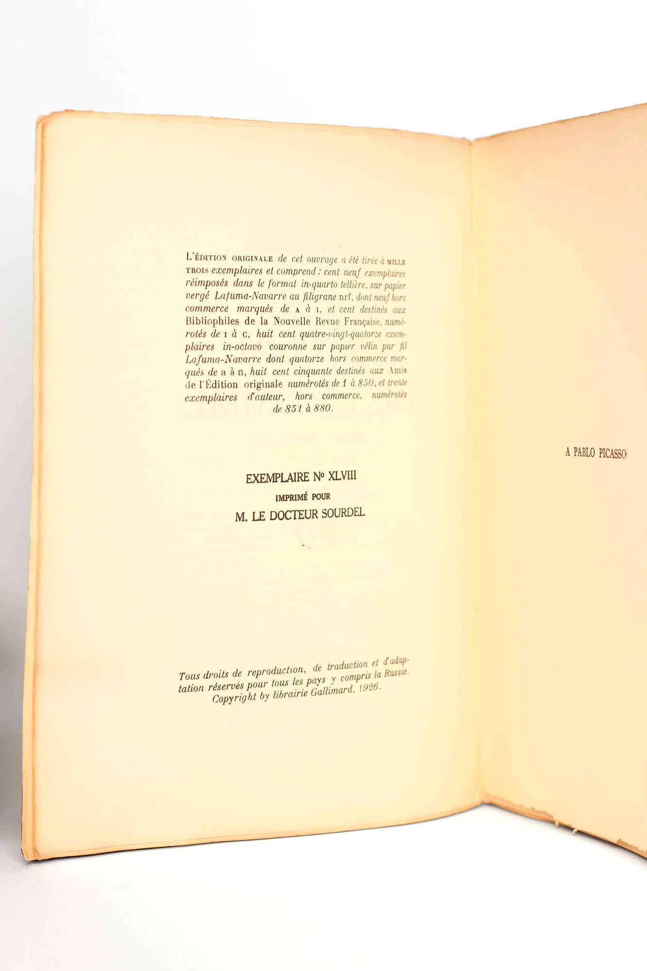 REVERDY (Pierre). — La Peau de l’homme. (Réf. 25949)